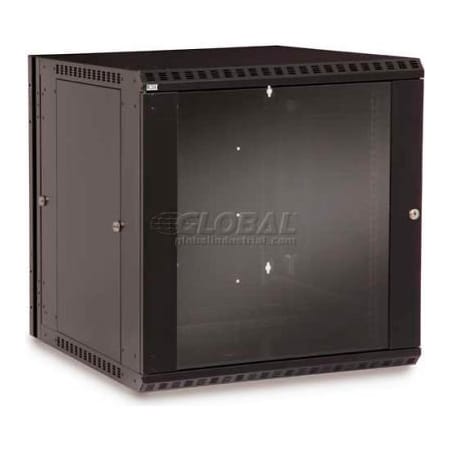 Kendall Howard Kendall Howard 12U Swing Out Wall Mount Cabinet - Glass Door 3130-3-001-12